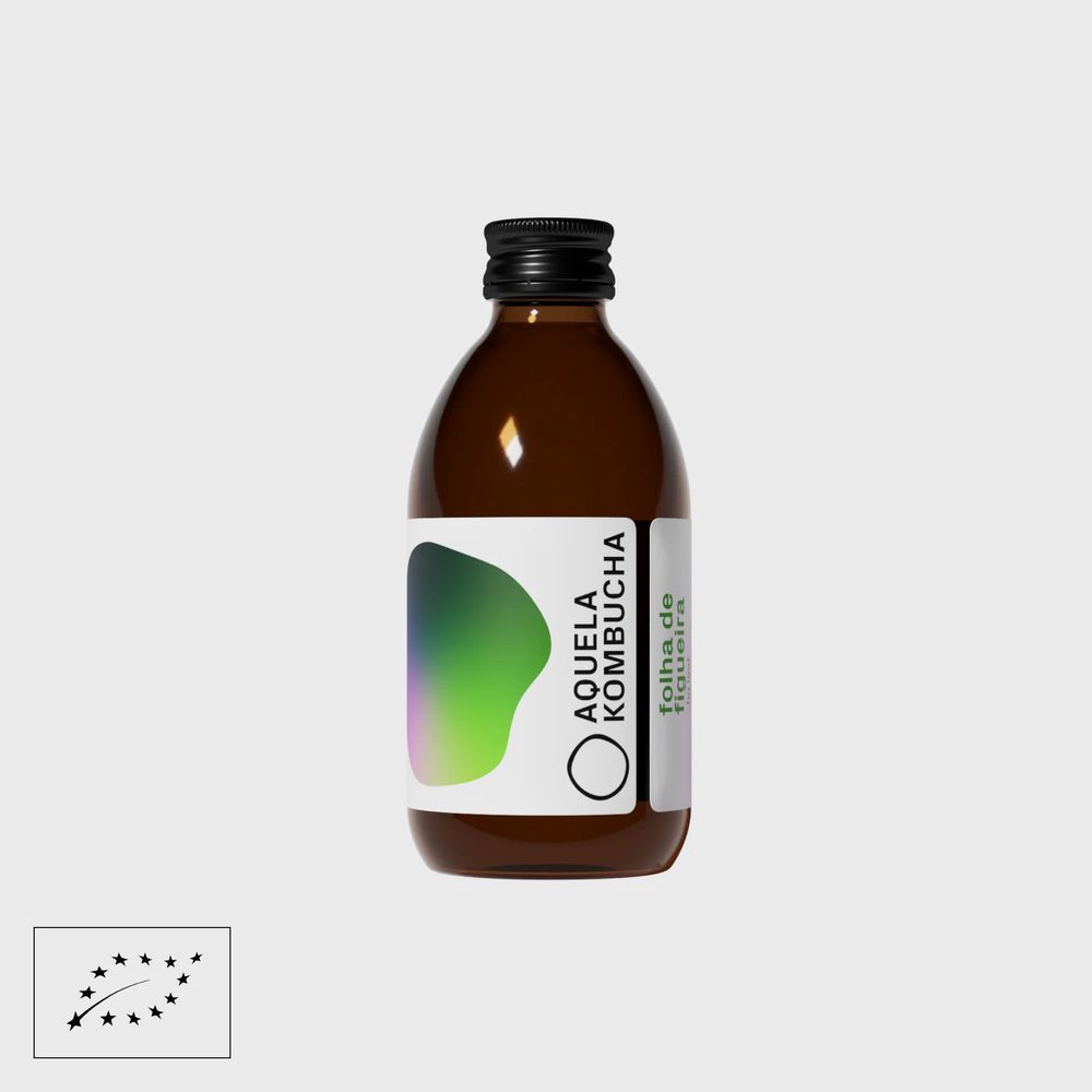 Aquela Kombucha Folha de Figueira — garrafa 25 cl