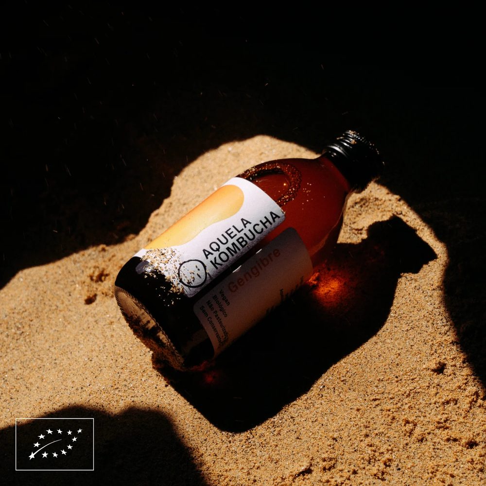Aquela Kombucha Gengibre — garrafa 25 cl